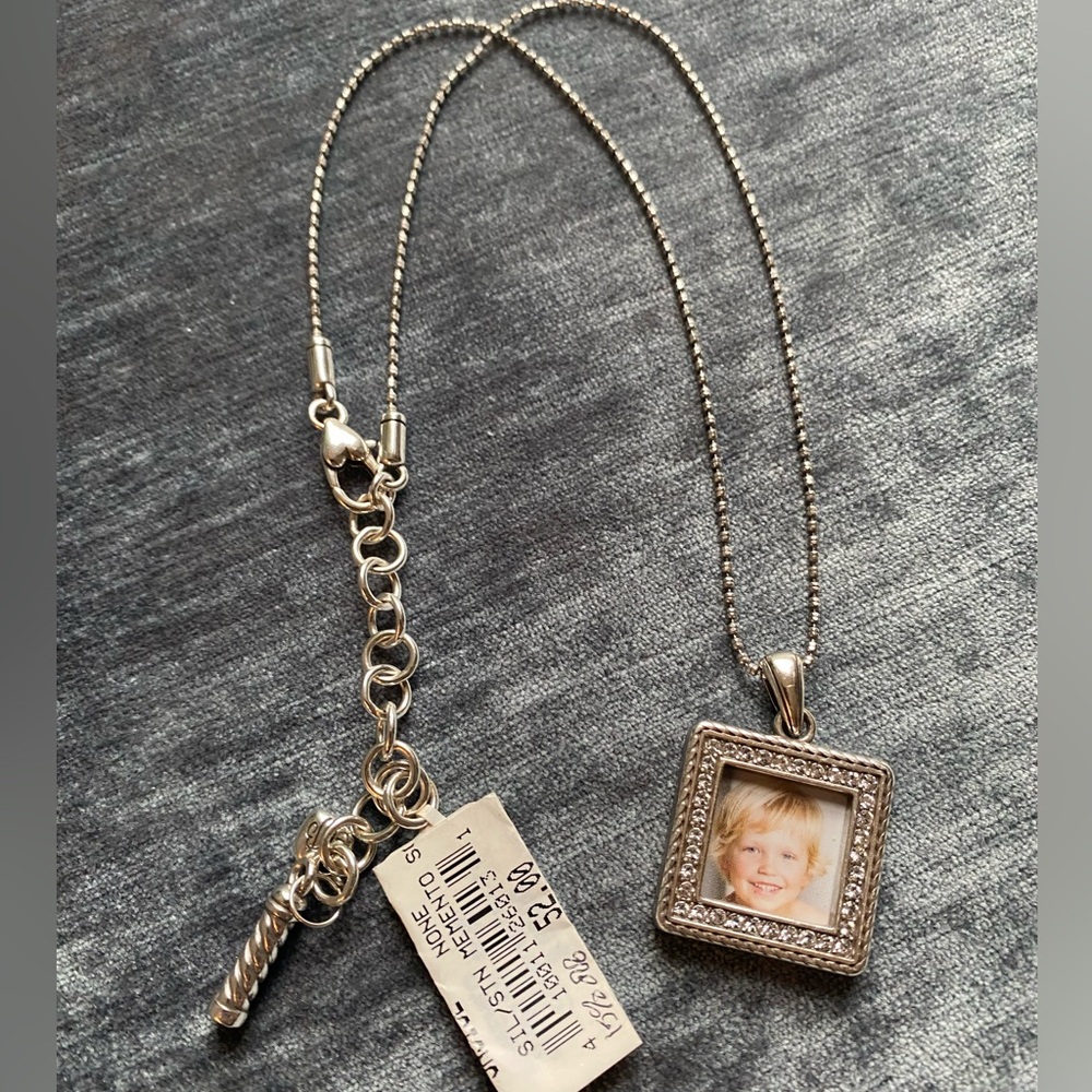 Brighton Photo Necklace, Square